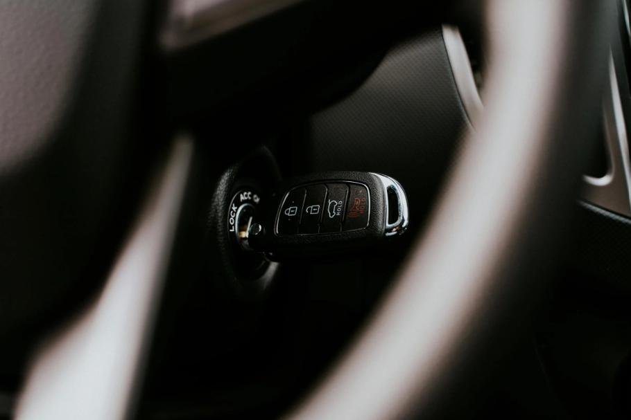 A person facing a car lockout.